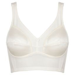 MYSANITY® Stütz-BH aus Satin, Cup B, mit hohem Unterbrustband