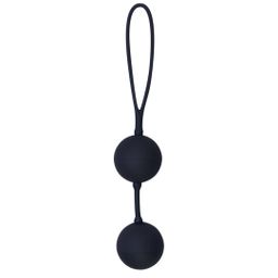 Leichts Liebeskugel-Duo, 54g | Beckenboden Training für Einsteigerinnen | Black Velvets