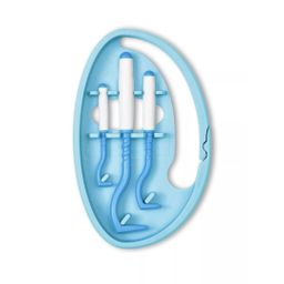 Tick Twister Clipbox mit 3 Zeckenhaken Türkis - O'Tom