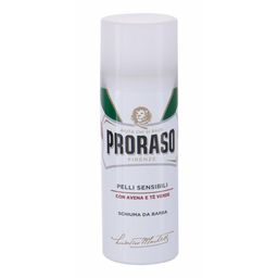 White Shaving Foam Shaving Foam For Sensitive Haut With Green Tea