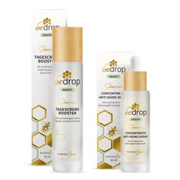 Bedrop Skincare Set Bienengift Anti-Aging Serum & Gelee Royal Tagescreme Gesichtscreme