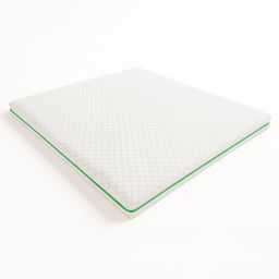 The White Stone Matratzentopper 140x200 aus Memory Foam Breeze mit 9 Zonen | Höhe 5 cm | Polarstoff