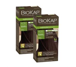 Biokap Naturkosmetik Haarfarbe Schokoladen Kastanienbraun 4.05 duo