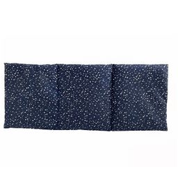 Original Dr. Berger 3-Kammer-Kirschkernkissen Tupfendruck Blau 50 x 20 cm