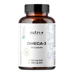 nutri+ Omega 3 Vegan 120 Kapseln Algenöl