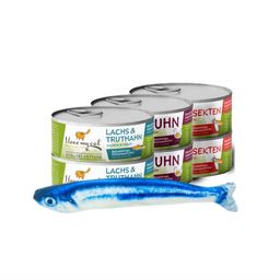 I love my cat Starter-Paket mit Katzenfutter Nass - Huhn