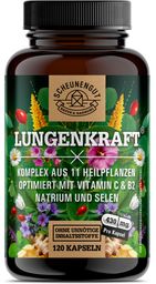 Scheunengut® LUNGENKRAFT® | Lungenkraut Kapseln | Komplex mit isländisch Moos, Salbei uvm