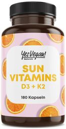 Vitamin D3 K2 Omega 3 + Calcium Magnesium und Zink - 180 Kapseln 5000 IE - Vitamin d hochdosiert