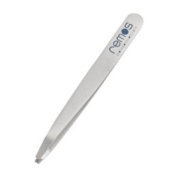 REMOS Augenbrauenpinzette mit abgewinkelten Spitzen, 9cm