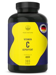 TRUE NATURE® Vitamin C Kapseln - Gepuffertes Vitamin C 1000mg