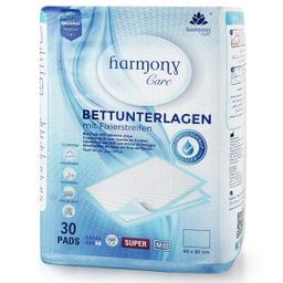 Harmony Care® Inkontinenz Bettunterlage mit Fixierstreifen