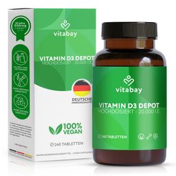 Vitabay Vitamin D3 Depot 20.000 I.E.