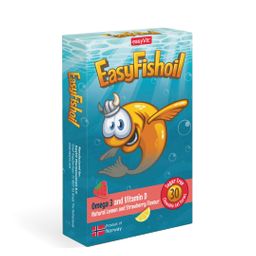 EasyFishoil - Omega 3 hochdosiert für Kinder mit Vitamin D