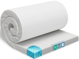 ELONEO Matratzentopper aus Gel, für Hausstauballergiker, schadstoffgeprüft, waschbar