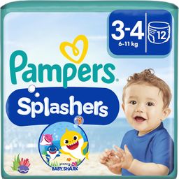 Pampers Windeln Größe 3-4, Splashers Baby Shark Limited Edition