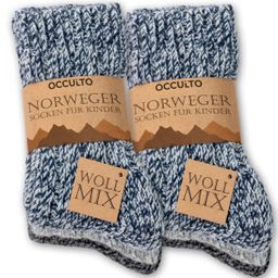 Occulto Kinder Wollsocken
