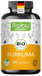 RAIBU BIO Kurkuma Kapseln hochdosiert