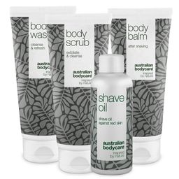Australian Bodycare 4er–Paket gegen rote Rasierpickel