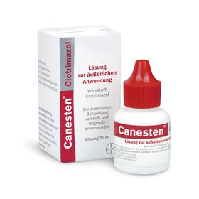 Canesten® Clotrimazol Lösung zur Behandlung von Haut-, Fuß- und Nagelpilz