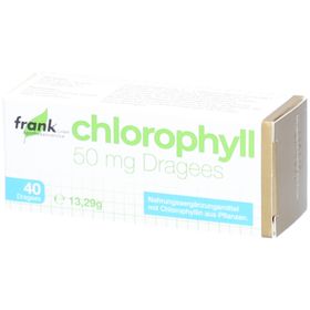 Chlorophyll 50 mg Dragées