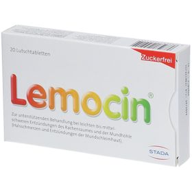 Lemocin® gegen Halsschmerzen, Zitronengeschmack, zuckerfrei