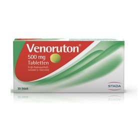 Venoruton® 500 mg Tabletten bei Beschwerden der Beinvenen und Härmorrhoiden