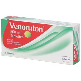 Venoruton® 500 mg Tabletten bei Beschwerden der Beinvenen und Hämorrhoiden