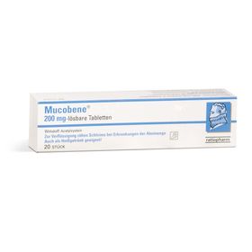 Mucobene® 200 mg lösbare Tabletten