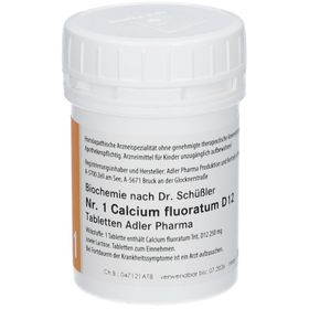 Adler Schüssler Salze Nr. 1 Calcium fluoratum D12