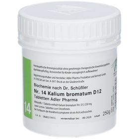 Adler Schüssler Salze Nr. 14 Kalium bromatum D12