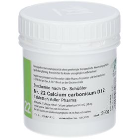 Adler Schüssler Salze Nr. 22 Calcium carbonicum D12