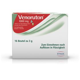 Venoruton® 1000 mg Pulver bei Beschwerden der Beinvenen und bei Hämorrhoiden