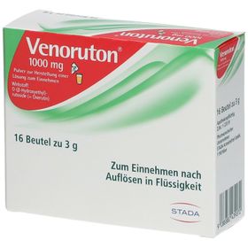 Venoruton® 1000 mg Pulver bei Beschwerden der Beinvenen und Hämorrhoiden