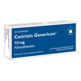 Cetirizin Genericon 10 mg