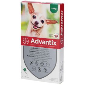 Advantix® für Hunde bis 4 kg