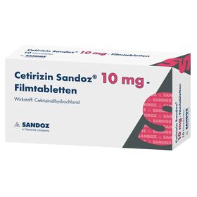 Cetirizin Sandoz® 10 mg