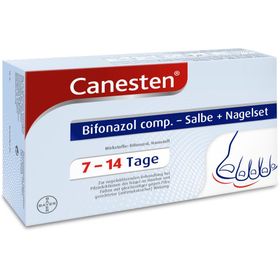 Canesten® Bifonazol comp. – Salbe + Nagelset zur Behandlung von Nagelpilz