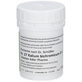 Adler Schüssler Salze Nr. 27 Kalium bichromicum D12