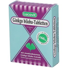 Lucovit Ginkgo biloba-Tabletten 160 mg