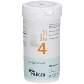 Schüßler-Salze 4 Kalium chloratum D6 Tabletten
