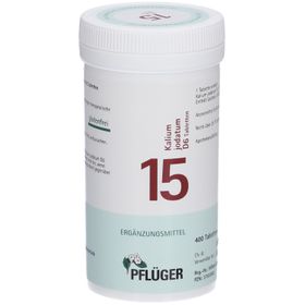 Schüßler-Salze 15 Kalium jodatum D6 Tabletten