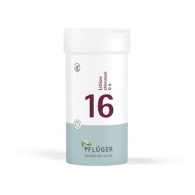 Schüßler-Salze 16 Lithium chloratum D6 Tabletten