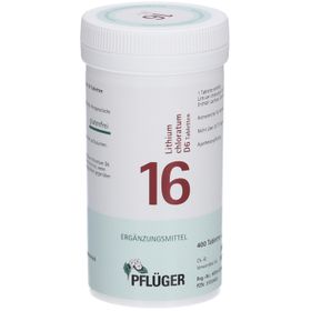 Schüßler-Salze 16 Lithium chloratum D6 Tabletten