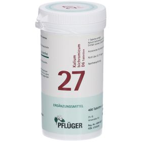 Schüßler-Salze 27 Kalium bichromicum D6 Tabletten