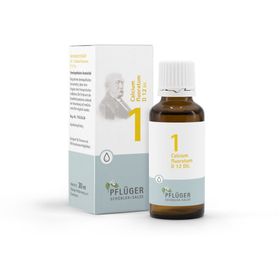 Schüßler-Salze 1 Calcium  fluoratum D12 Tropfen