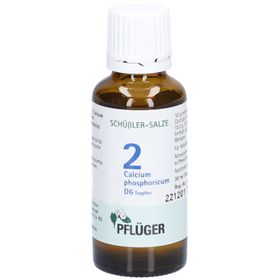 Schüßler-Salze 2 Calcium phosphoricum D6 Tropfen