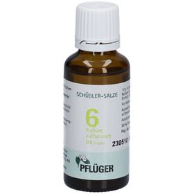 Schüßler-Salze 6 Kalium sulfuricum D6 Tropfen