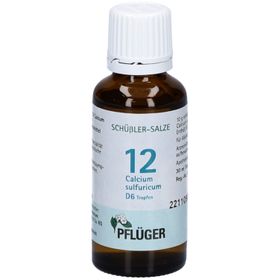 Pflüger® Schüßler-Salz Nr. 12 Calcium sulfuricum D6 Tropfen