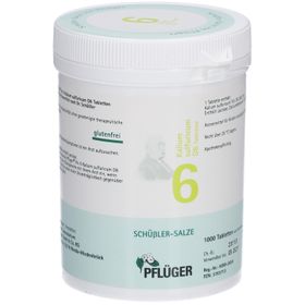 Schüßler-Salze 6 Kalium sulfuricum D6 Tabletten