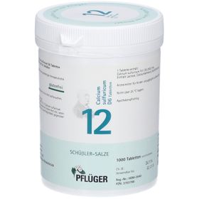 Pflüger® Schüßler-Salz Nr. 12 Calcium sulfuricum D6 Tabletten